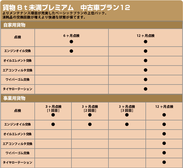 Cargo premium usedplan12